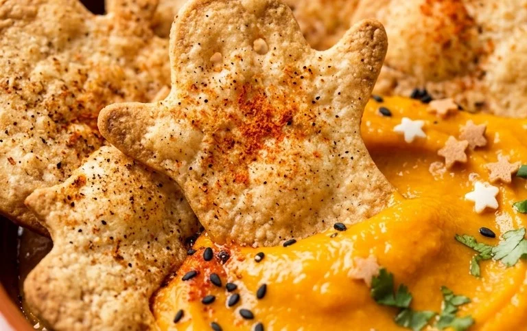 Spooky Baked Halloween Chips