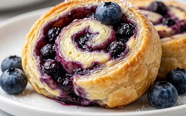 Blueberry Cheesecake Rolls