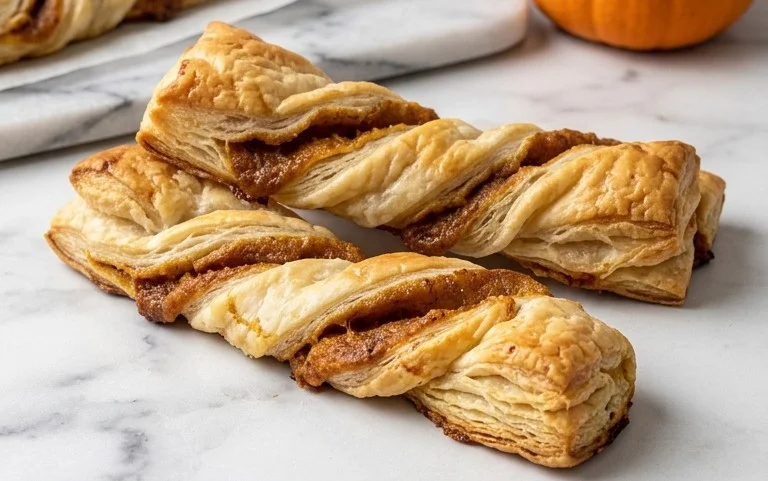 Easy Pumpkin Pie Twists